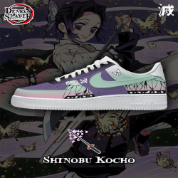 Custom Shinobu Kocho Sneakers