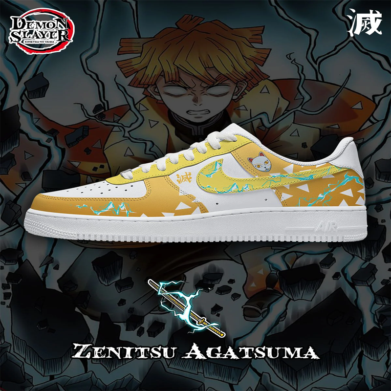 Shoes Custom Zenitsu Agatsuma