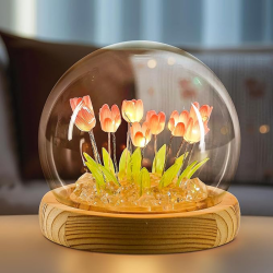 Night Light Lamp,Artificial Flower Lamp LED Decorations